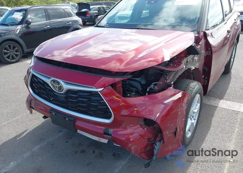 2023 Toyota Highlander Le from USA, damaged, VIN 5TDKDRAHXPS509316
